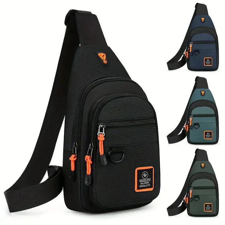 Lisslune | UrbanTrail – Durable Men’s Shoulder Bag | Waterproof Crossbody Travel & Everyday Bag