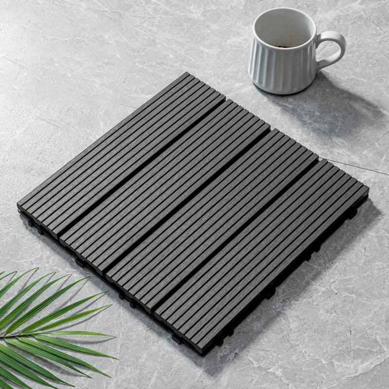 Lisslune | Classic wooden tiles for garden patio flooring to lay