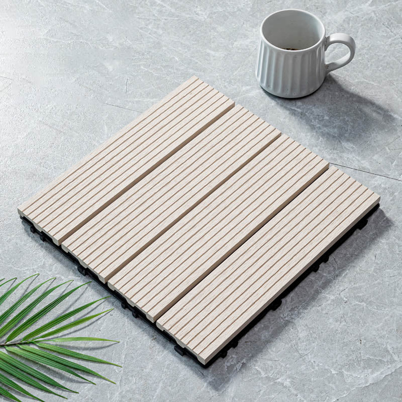 Lisslune | Classic wooden tiles for garden patio flooring to lay