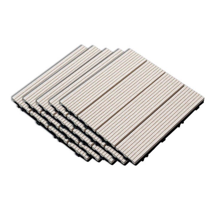 Lisslune | Classic wooden tiles for garden patio flooring to lay