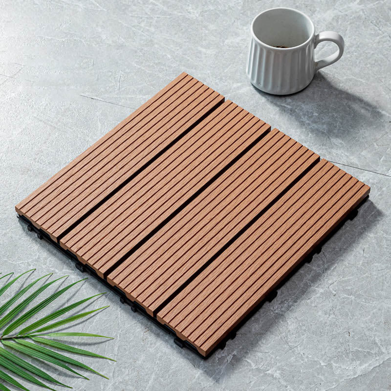 Lisslune | Classic wooden tiles for garden patio flooring to lay