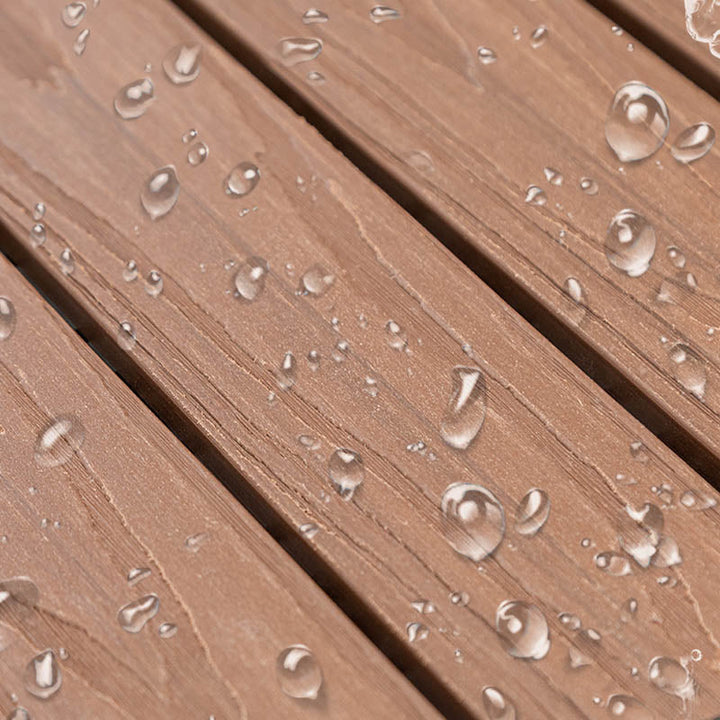Lisslune | Classic wooden tiles for garden patio flooring to lay