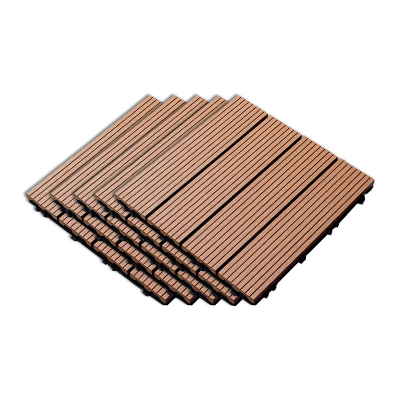 Lisslune | Classic wooden tiles for garden patio flooring to lay