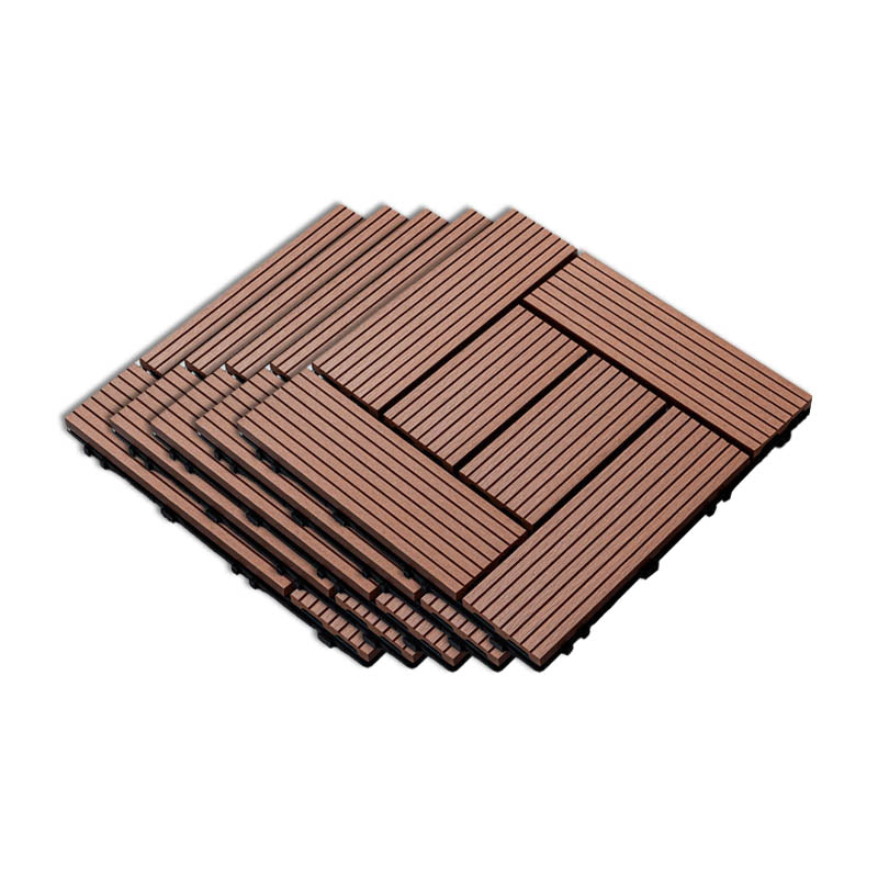 Lisslune | Classic wooden tiles for garden patio flooring to lay