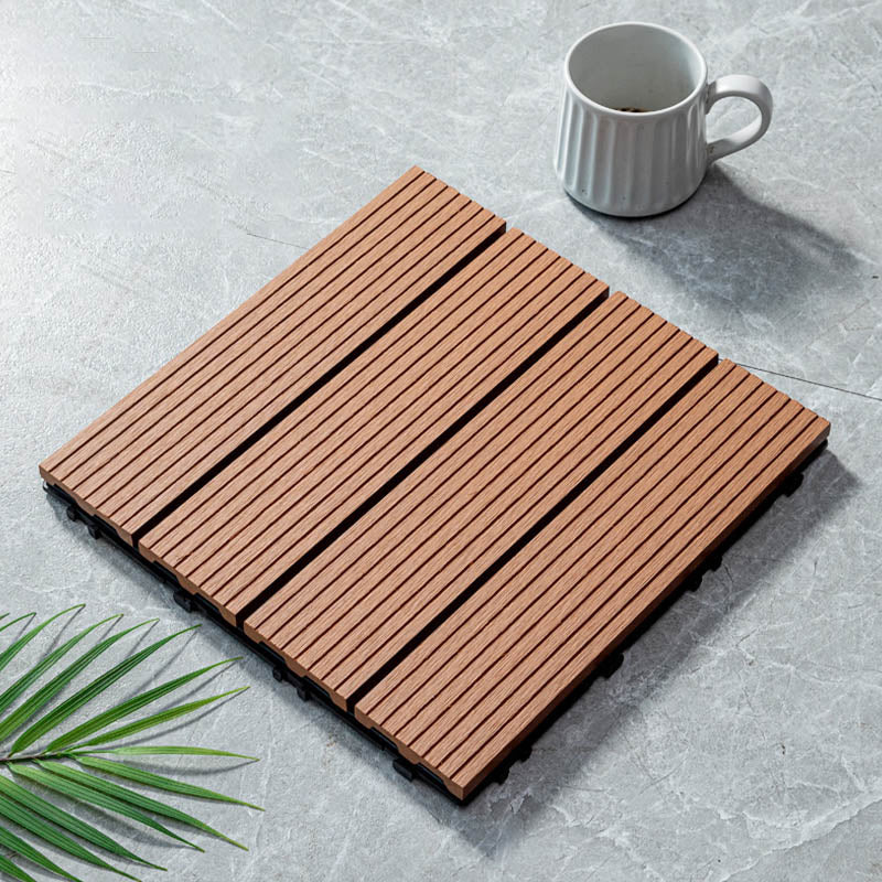 Lisslune | Classic wooden tiles for garden patio flooring to lay