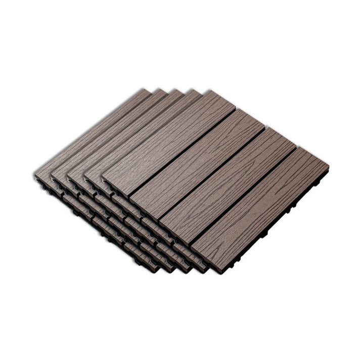 Lisslune | Classic wooden tiles for garden patio flooring to lay