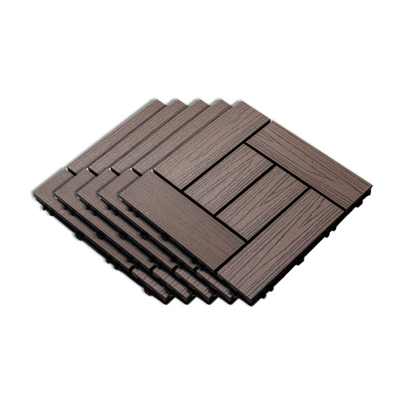 Lisslune | Classic wooden tiles for garden patio flooring to lay