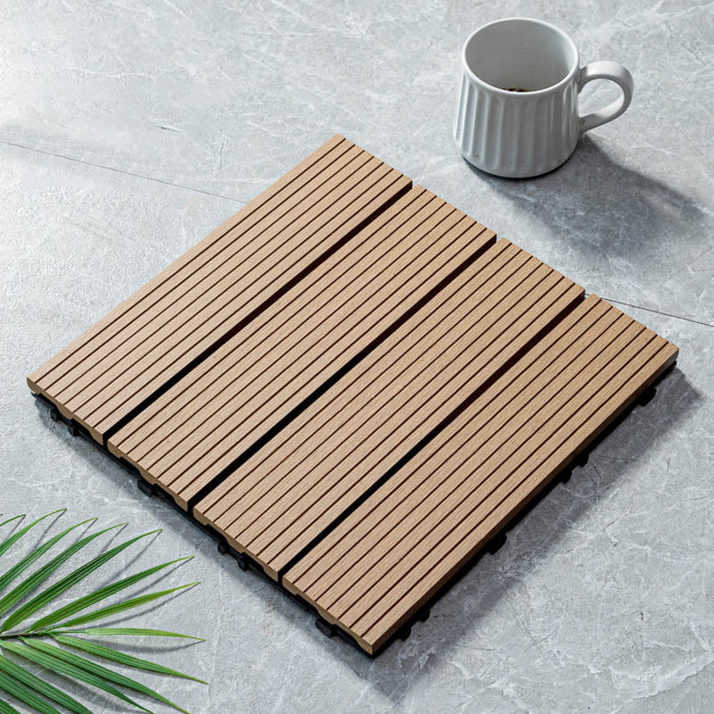 Lisslune | Classic wooden tiles for garden patio flooring to lay