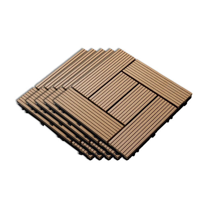Lisslune | Classic wooden tiles for garden patio flooring to lay