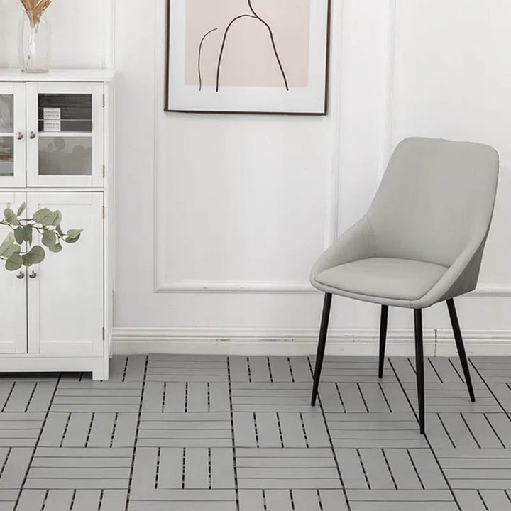 Lisslune | Classic Cover Tile Laying Pattern Wood Outdoor Floor Tile