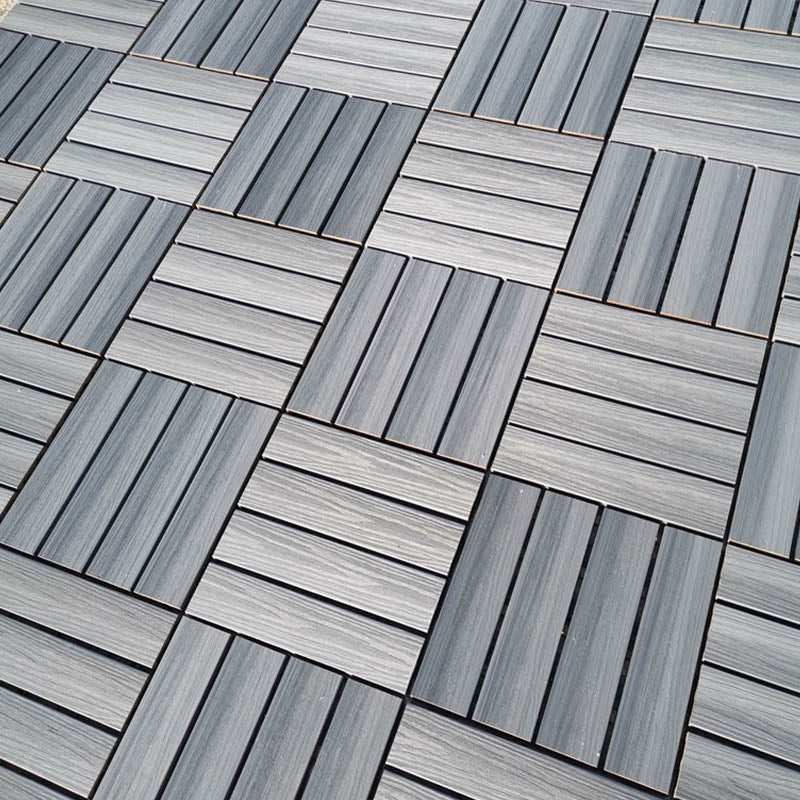 Lisslune | Classic Cover Tile Laying Pattern Wood Outdoor Floor Tile