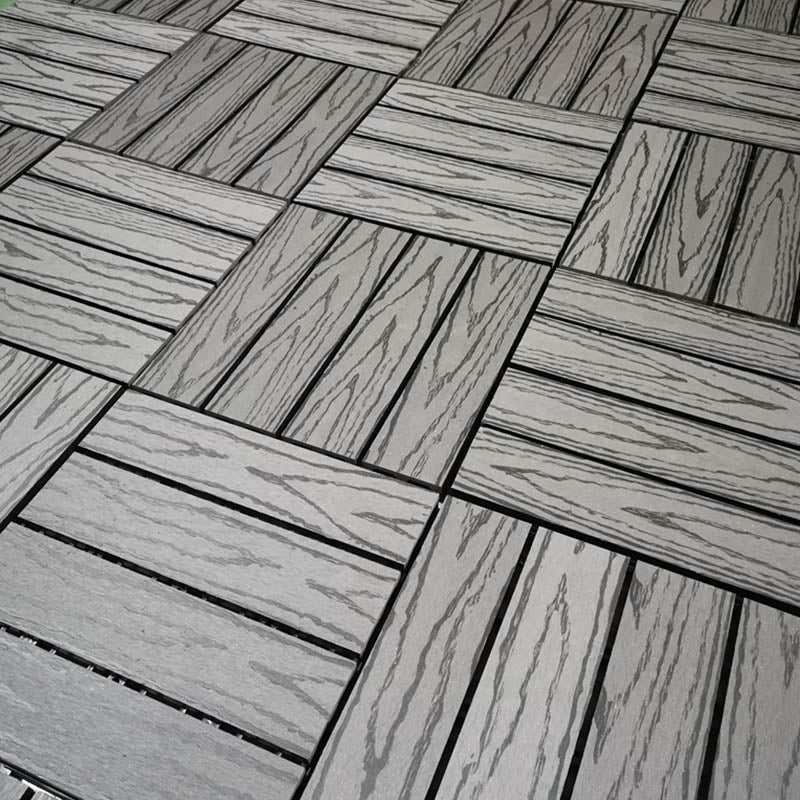 Lisslune | Classic Cover Tile Laying Pattern Wood Outdoor Floor Tile