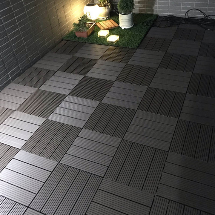 Lisslune | Classic Wooden Outdoor Flooring Composite Paving Tiles