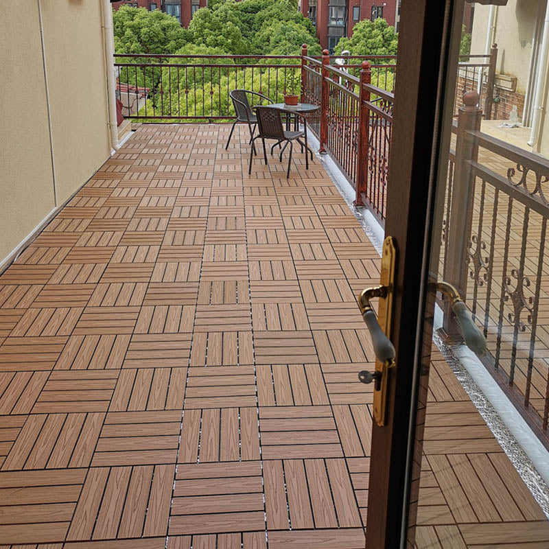 Lisslune | Classic Wooden Outdoor Flooring Composite Paving Tiles