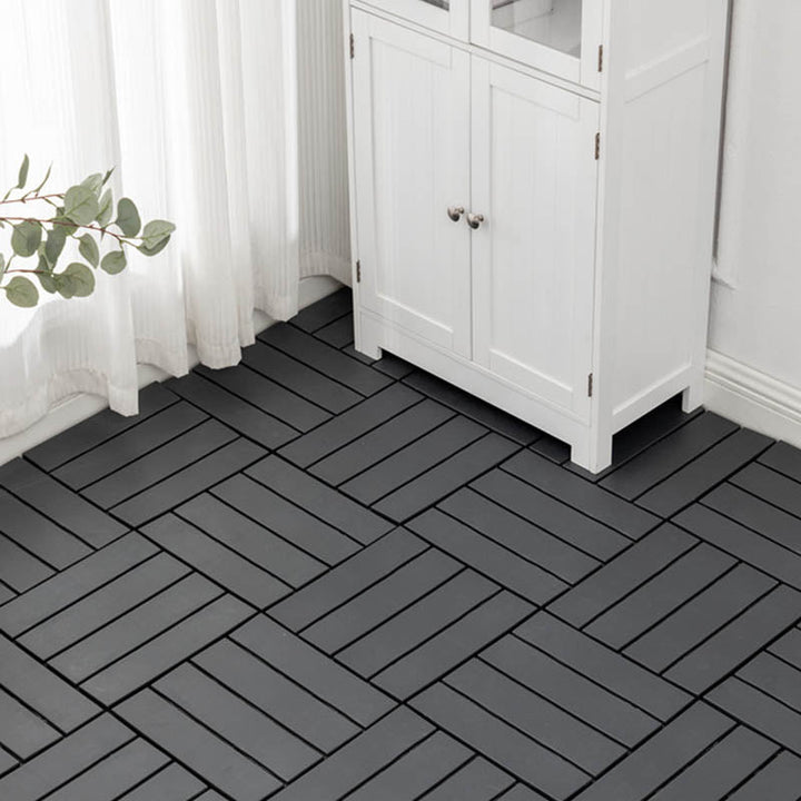 Lisslune | Classic Wooden Outdoor Flooring Composite Paving Tiles