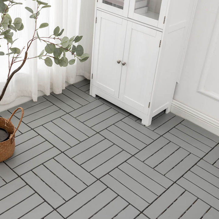 Lisslune | Classic Wooden Outdoor Flooring Composite Paving Tiles