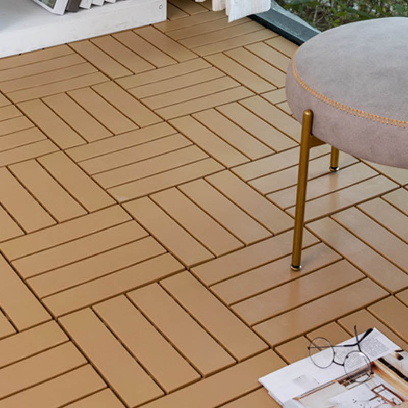Lisslune | Classic Wooden Outdoor Flooring Composite Paving Tiles
