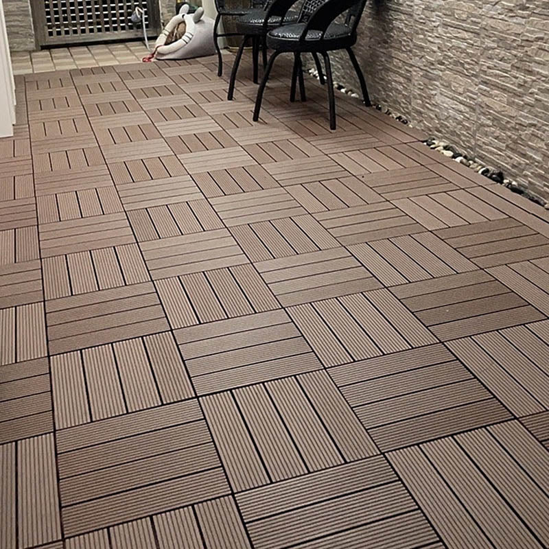 Lisslune | Classic Wooden Outdoor Flooring Composite Paving Tiles