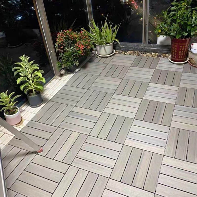 Lisslune | Classic Wooden Outdoor Flooring Composite Paving Tiles