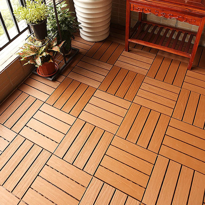 Lisslune | Classic Wooden Outdoor Flooring Composite Paving Tiles