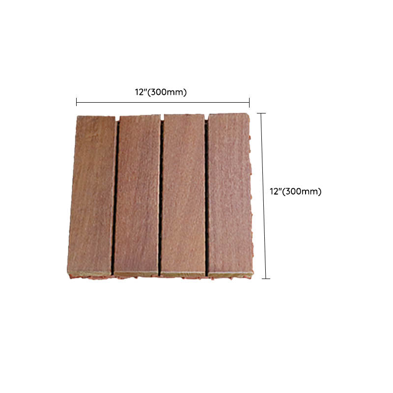 Lisslune | Classic Waterproof Terrace Decking Interlocking Composite Tiles
