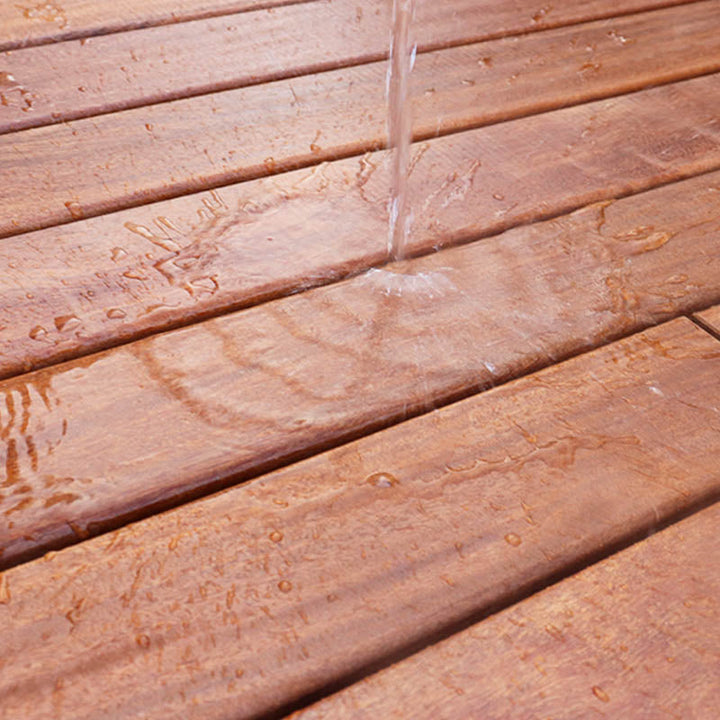 Lisslune | Basic Wood Outdoor Floor Tiles Click Patio Floor Tiles