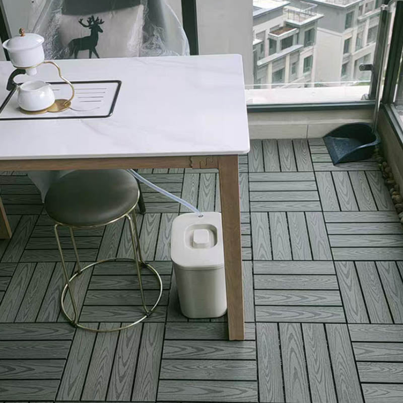 Lisslune | Classic square terrace tiles solid color composite tiles for outdoor use