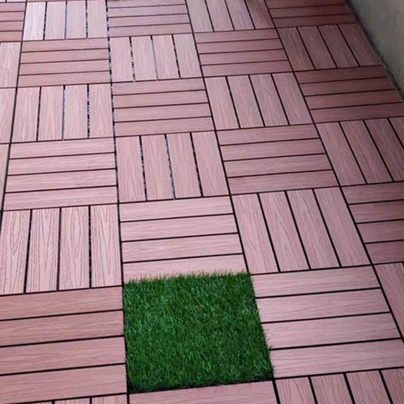 Lisslune | Classic square terrace tiles solid color composite tiles for outdoor use