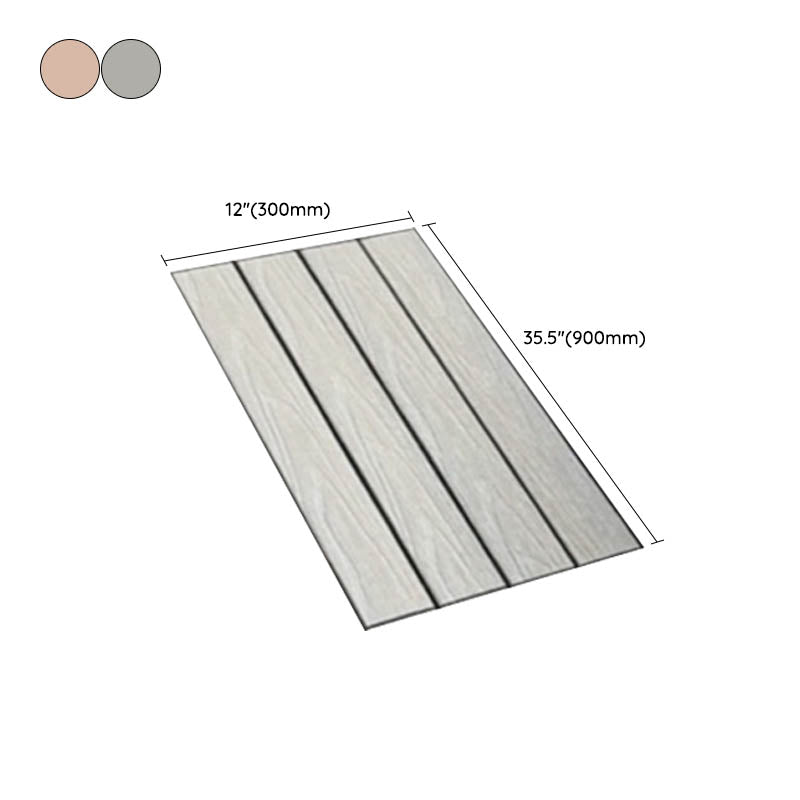 Lisslune | Classic square terrace tiles solid color composite tiles for outdoor use