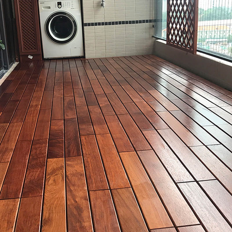 Lisslune | Basic Wood Tile Set Composite Layable Patio Tiles