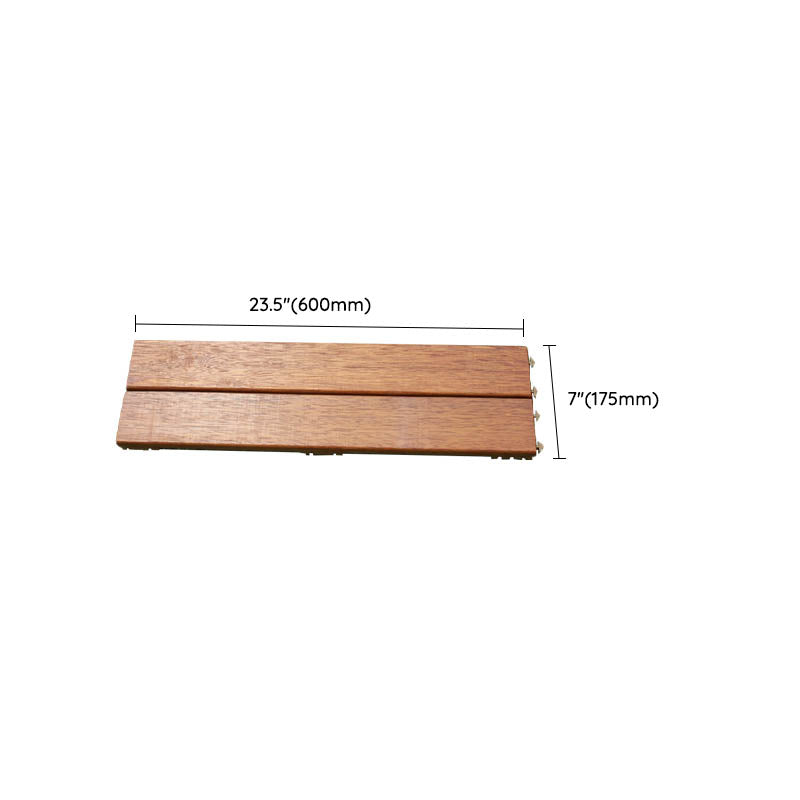 Lisslune | Basic Wood Tile Set Composite Layable Patio Tiles