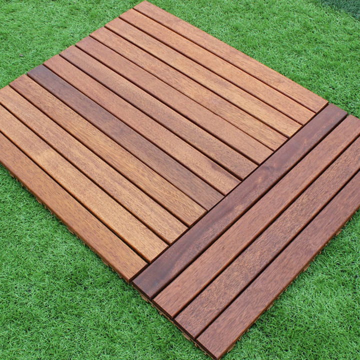 Lisslune | Wood Decking Waterproof Composite Paving Tiles