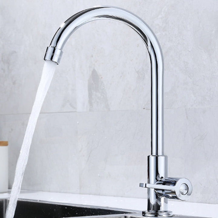 Lisslune | Round Single Bowl Kitchen Sink Stainless Steel Sink with Drain Strainer Set