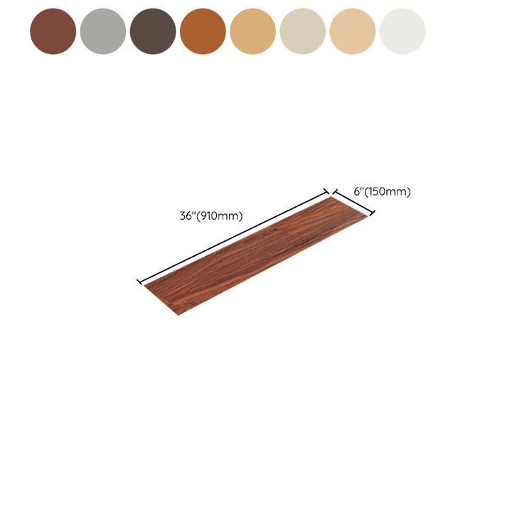 Lisslune | Rectangular waterproof PVC floor coverings for peeling and sticking fire-resistant PVC floor coverings