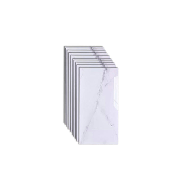 Lisslune | Field Tile Self-Adhesive Tile Rectangular Self-Adhesive Wall Tile 10-Pack