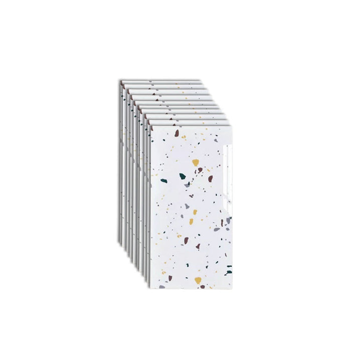 Lisslune | Field Tile Self-Adhesive Tile Rectangular Self-Adhesive Wall Tile 10-Pack