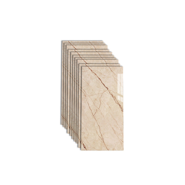 Lisslune | Field Tile Self-Adhesive Tile Rectangular Self-Adhesive Wall Tile 10-Pack