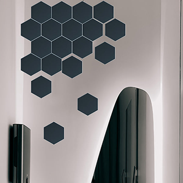 Lisslune | Peel and Stick Tiles Hexagonal Peel and Stick Backsplash 20 Pack