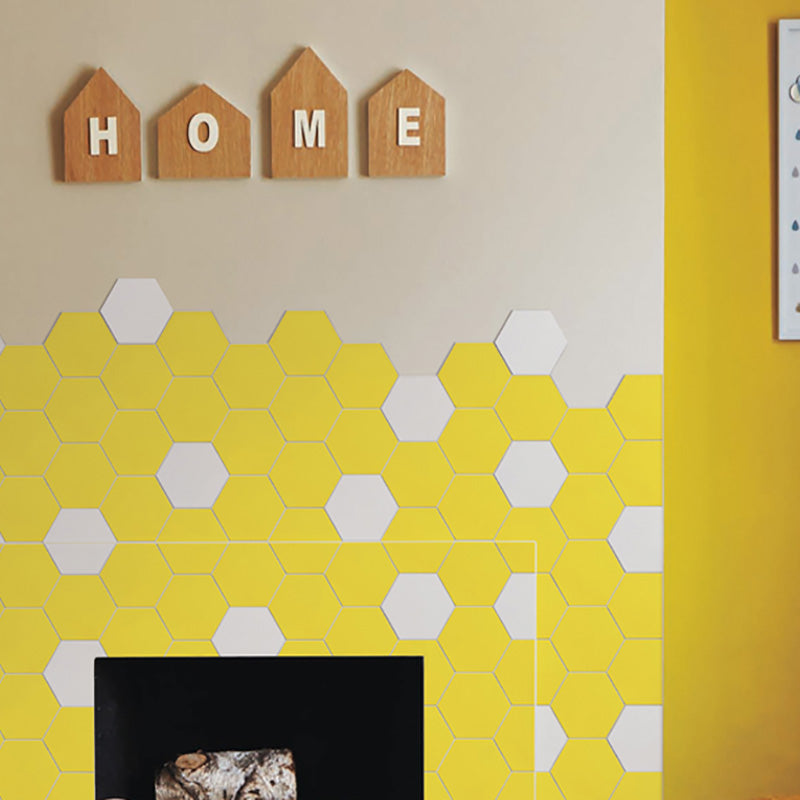 Lisslune | Peel and Stick Tiles Hexagonal Peel and Stick Backsplash 20 Pack