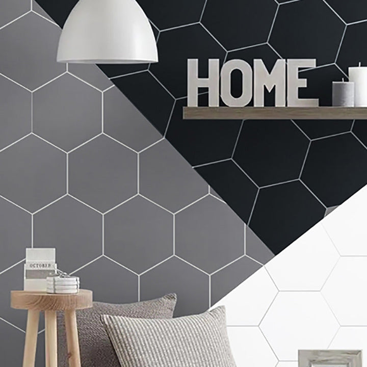 Lisslune | Hexagonal Peel and Stick Tiles Modern Peel and Stick Backsplash 20 Pack for the Bathroom