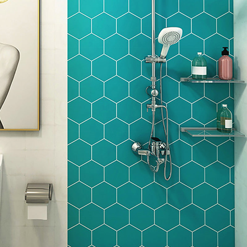 Lisslune | Hexagonal Peel-and-Stick Tiles Mosaic Tile Peel-and-Stick Backsplash