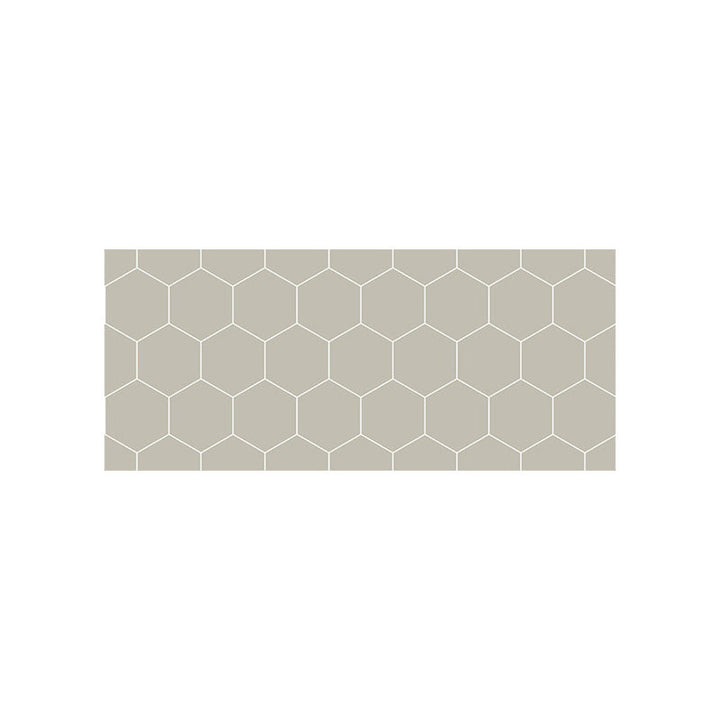 Lisslune | Hexagonal Peel-and-Stick Tiles Mosaic Tile Peel-and-Stick Backsplash