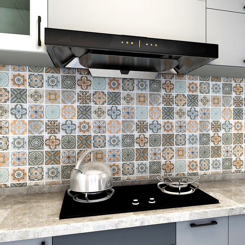 Lisslune | Mosaic Tiles Self-Adhesive Tiles Square Self-Adhesive Back Wall