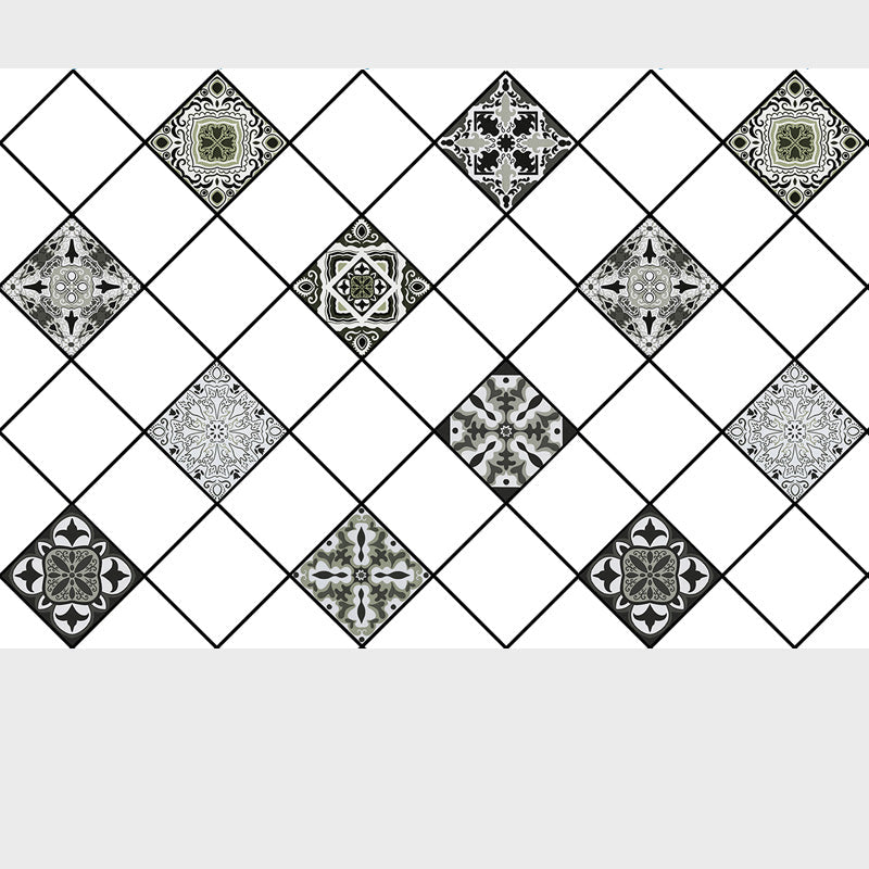 Lisslune | Mosaic Tiles Self-Adhesive Tiles Square Self-Adhesive Back Wall