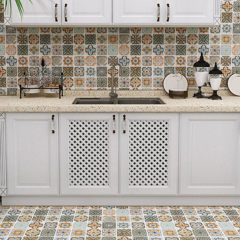 Lisslune | Mosaic Tiles Self-Adhesive Tiles Square Self-Adhesive Back Wall