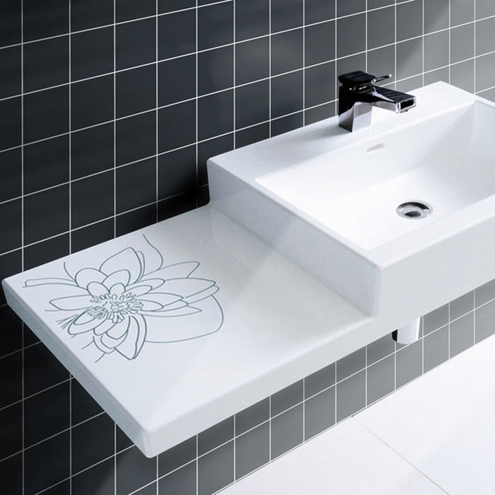 Lisslune | Modern Peel-and-Stick Tiles Single Tile Peel-and-Stick Backing