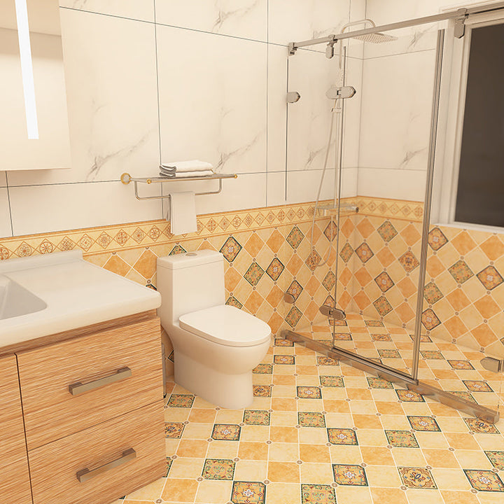 Lisslune | Modern Peel and Stick Tile Mosaic Peel and Stick Splash Guard for the Bathroom
