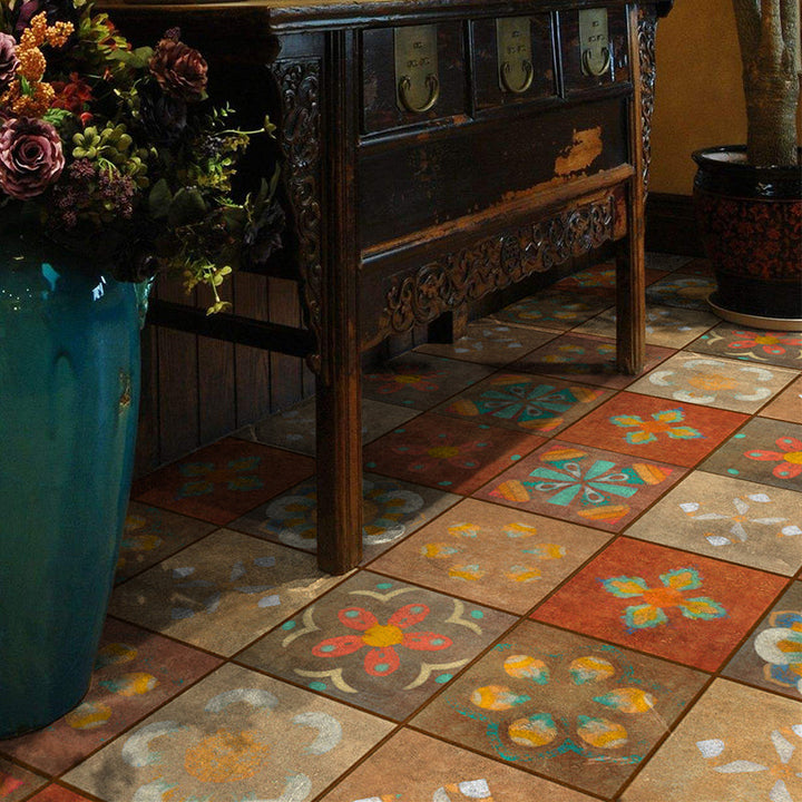 Lisslune | Square Peel and Stick Tiles Mosaic Tiles Peel and Stick Splashback