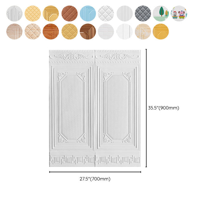 Lisslune | 3D Wall Coverings Contemporary Simple Wall Coverings with waterproof