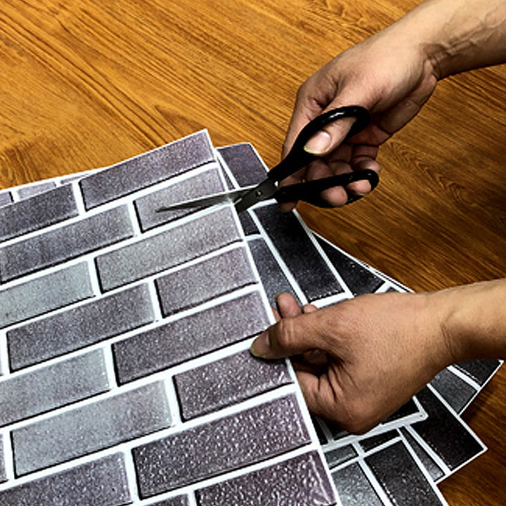 Lisslune | 3D plastic back panel industrial waterproof wall covering
